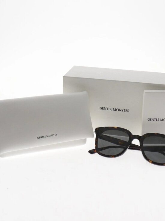 Gentle Monster JACKIE sunglasses Brown plastic mens main image 9